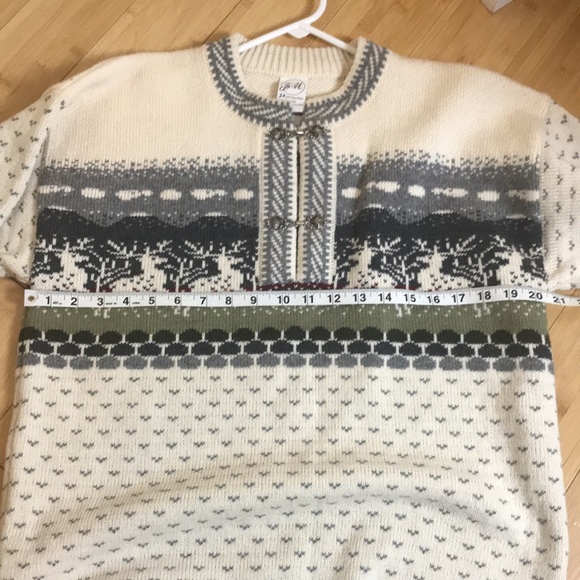 JM Lapponia Wool Sweater Medium - Picture 5 of 8